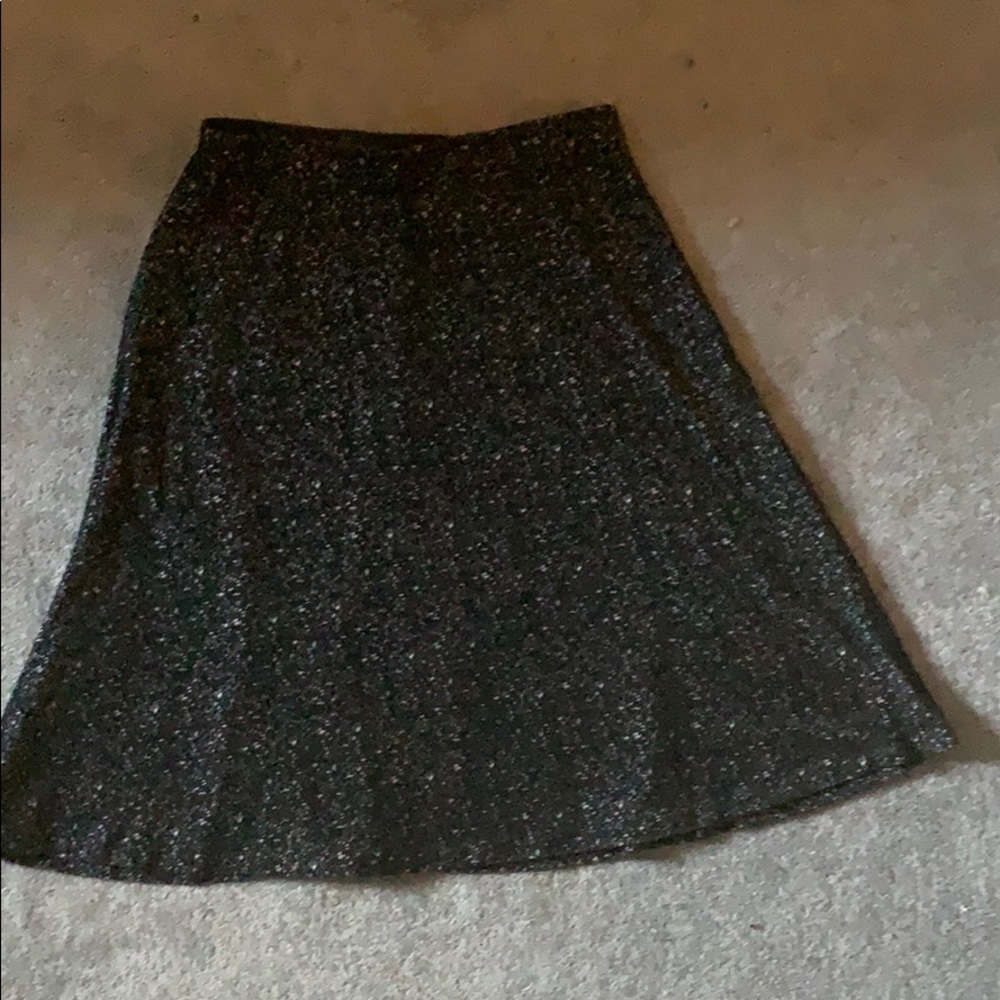H&M Charcoal Midi Skirt